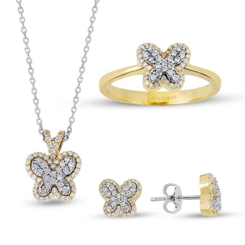 0.84 Karat Pırlanta Minimal Set