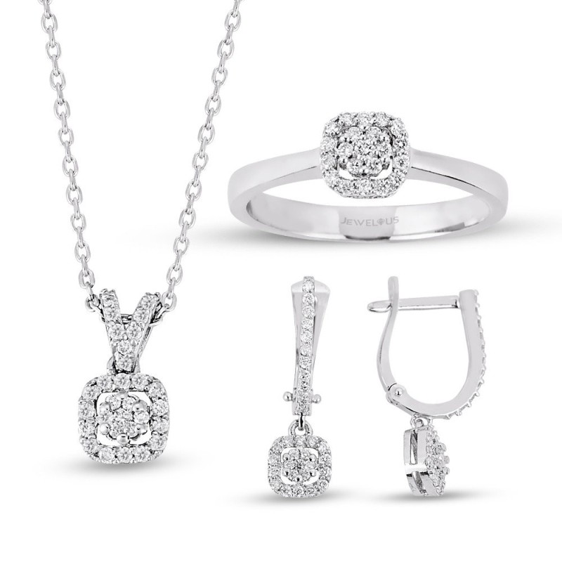 0.70 Karat Pırlanta Minimal Set