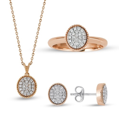 0.60 Karat Pırlanta Minimal Set