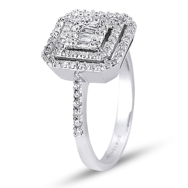 2.12 Karat Baget Pırlanta Set