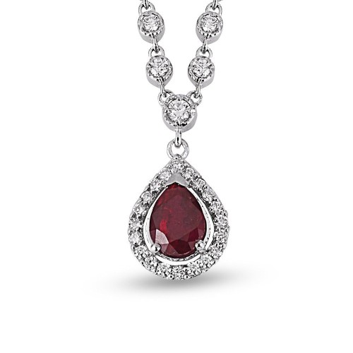 5.55 Karat Yakut Taşlı Pırlanta Set