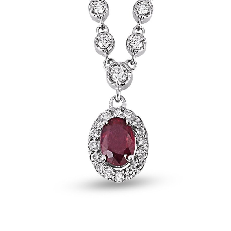 3.88 Karat Yakut Taşlı Pırlanta Set