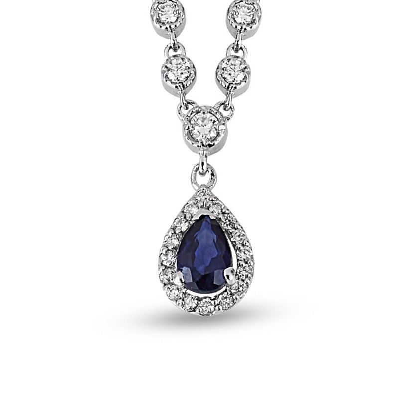 2.83 Karat Safir Taşlı Pırlanta Set