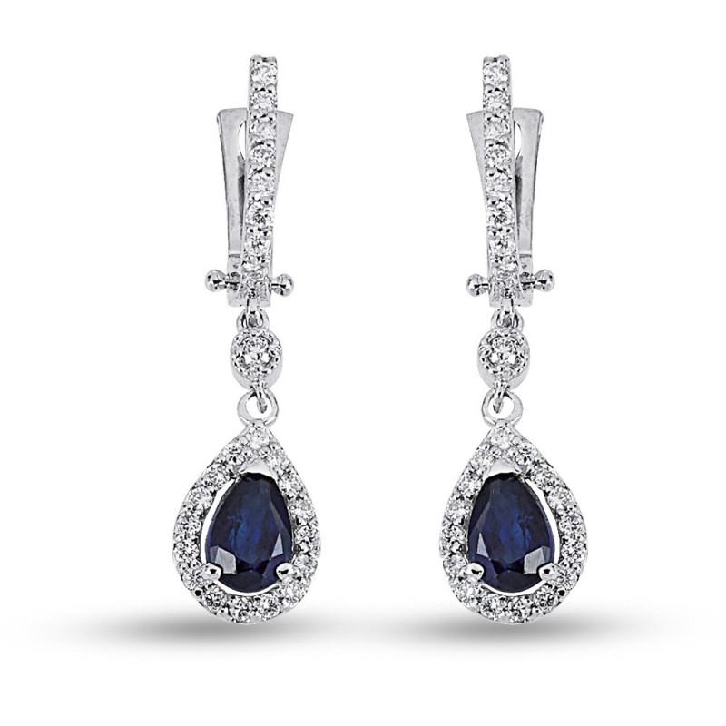 2.83 Karat Safir Taşlı Pırlanta Set