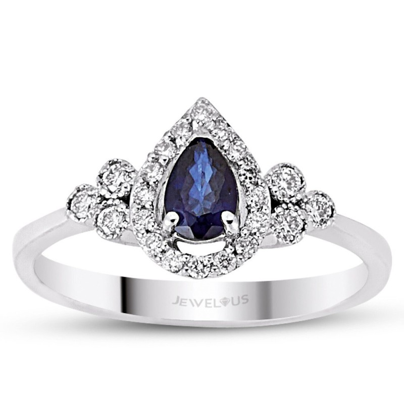 2.83 Karat Safir Taşlı Pırlanta Set