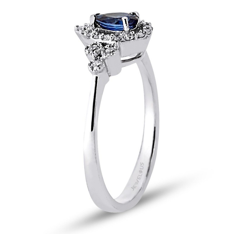2.83 Karat Safir Taşlı Pırlanta Set