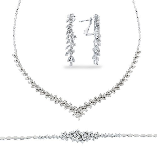 3.13 Karat Pırlanta Gerdanlık Set