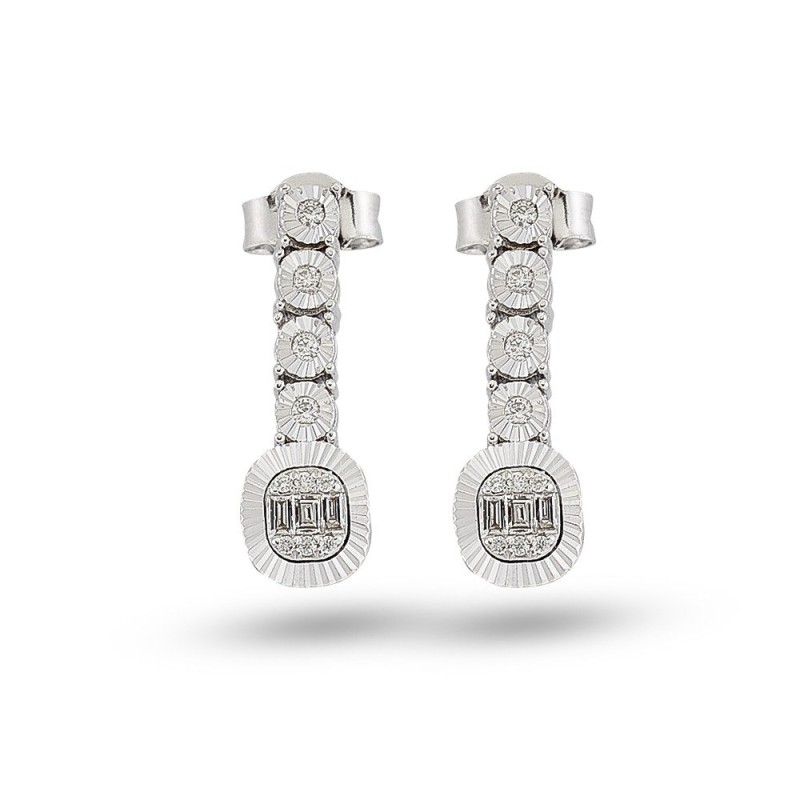 1.26 Karat Baget Pırlanta Zincirli Set