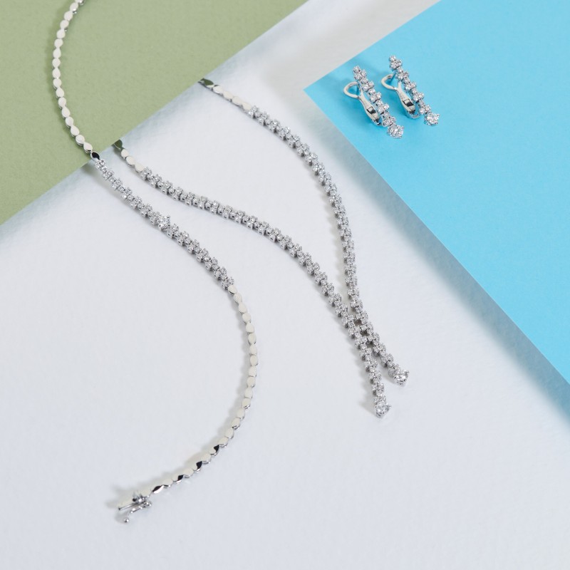2.36 Karat Pırlanta Gerdanlık Set