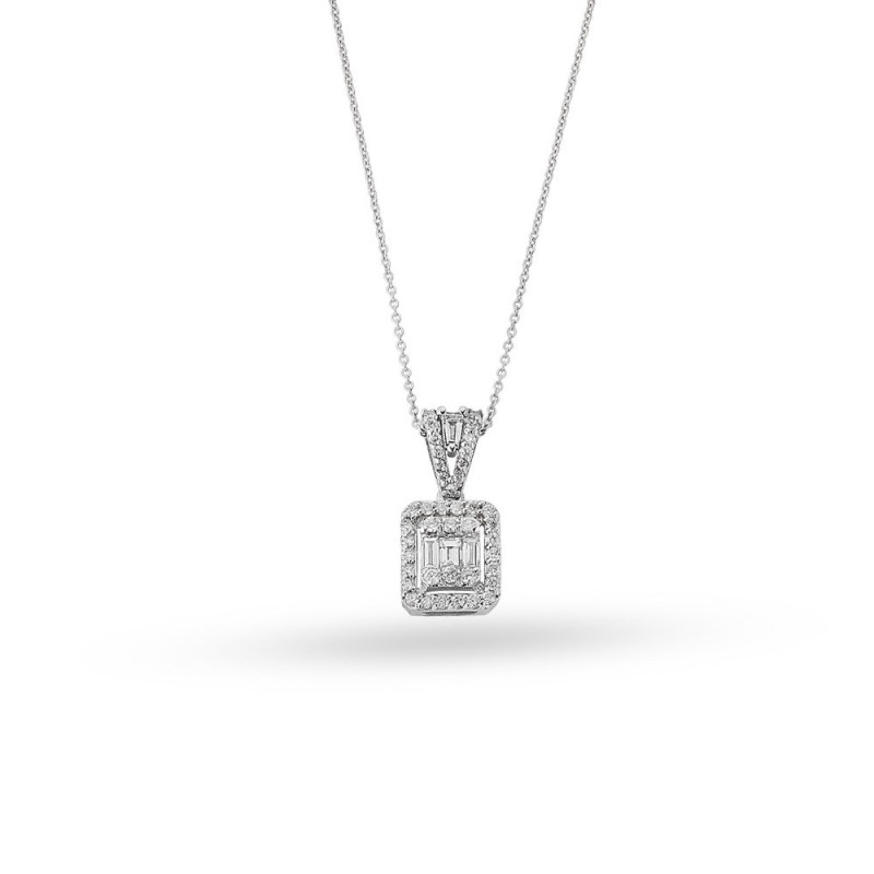 0.95 Karat Baget Pırlanta Set