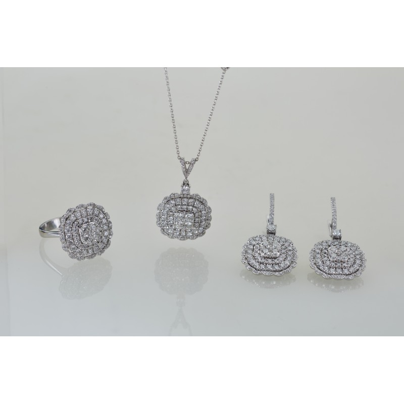 6.78 Karat Pırlanta Set