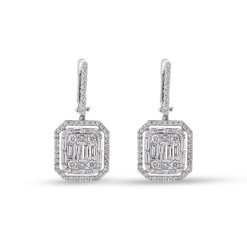 5.17 Karat Baget Pırlanta Set
