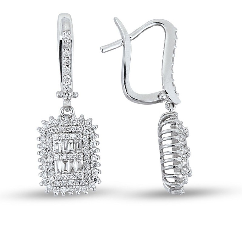 2.15 Karat Baget Pırlanta Set
