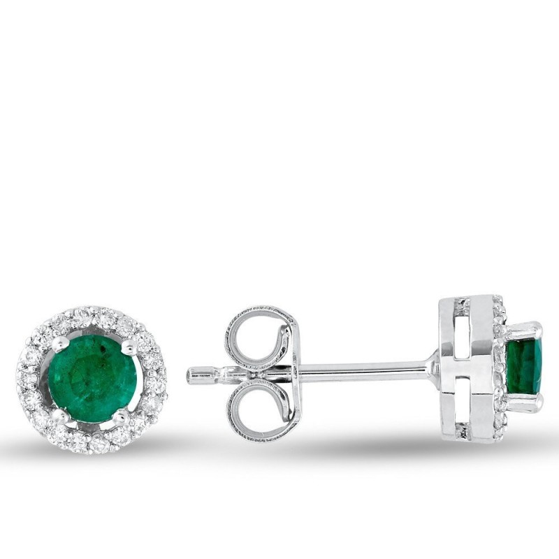 1.29 Karat Zümrüt Taşlı Pırlanta Set