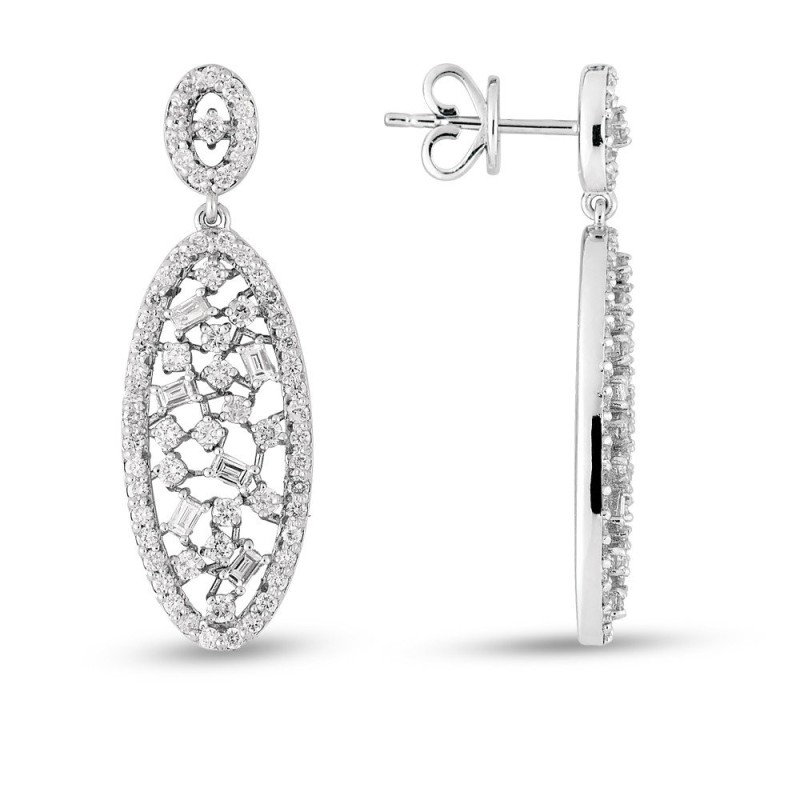 3.19 Karat Baget Pırlanta Set