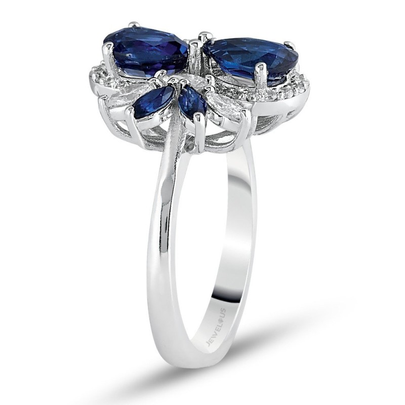 11.65 Karat Safir Taşlı Pırlanta Set