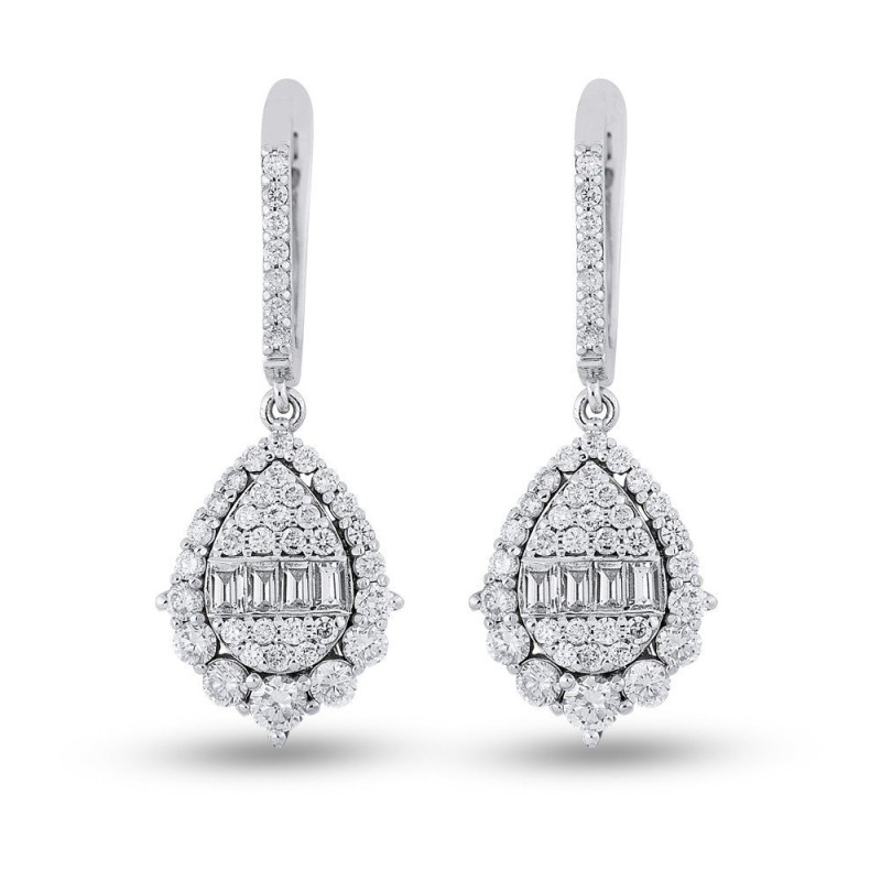 2.85 Karat Baget Pırlanta Set