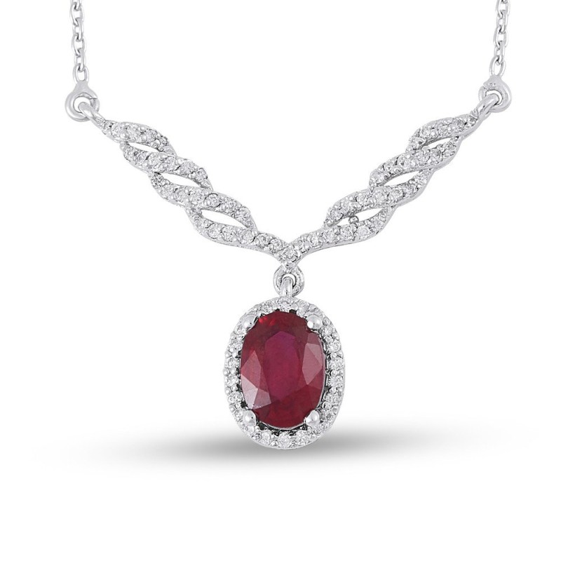 4.83 Karat Yakut Taşlı Pırlanta Set