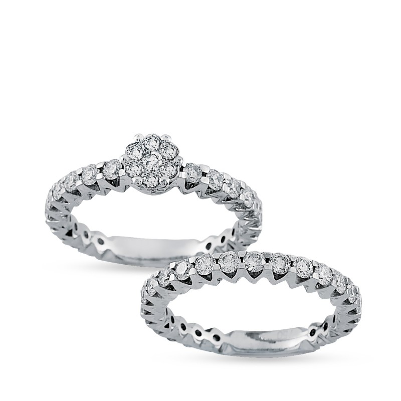 1.94  Karat Pırlanta Twin  Yüzük