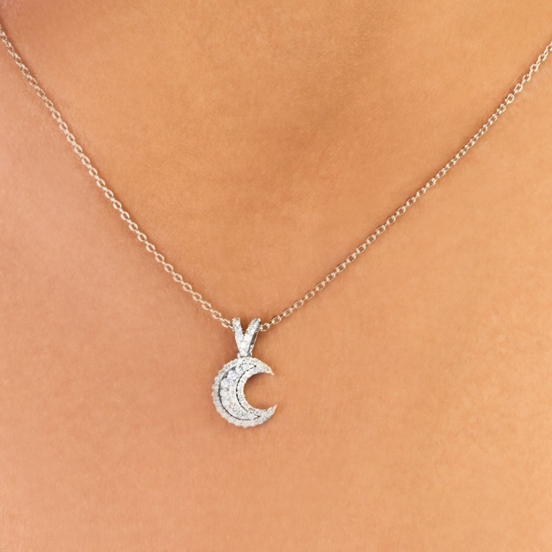 0.20 Karat Pırlanta Minimal Kolye