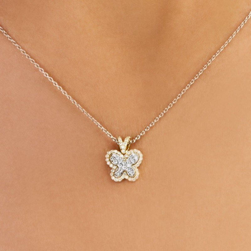 0.31 Karat Pırlanta Minimal Kolye