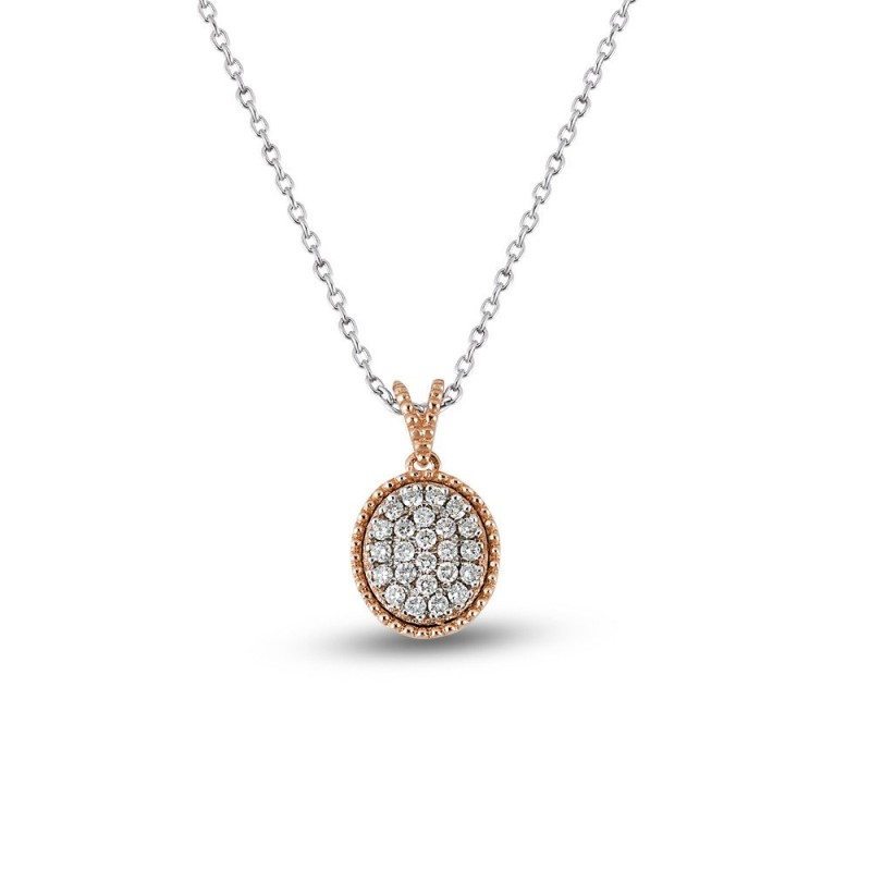 0.19 Karat Pırlanta Minimal Kolye