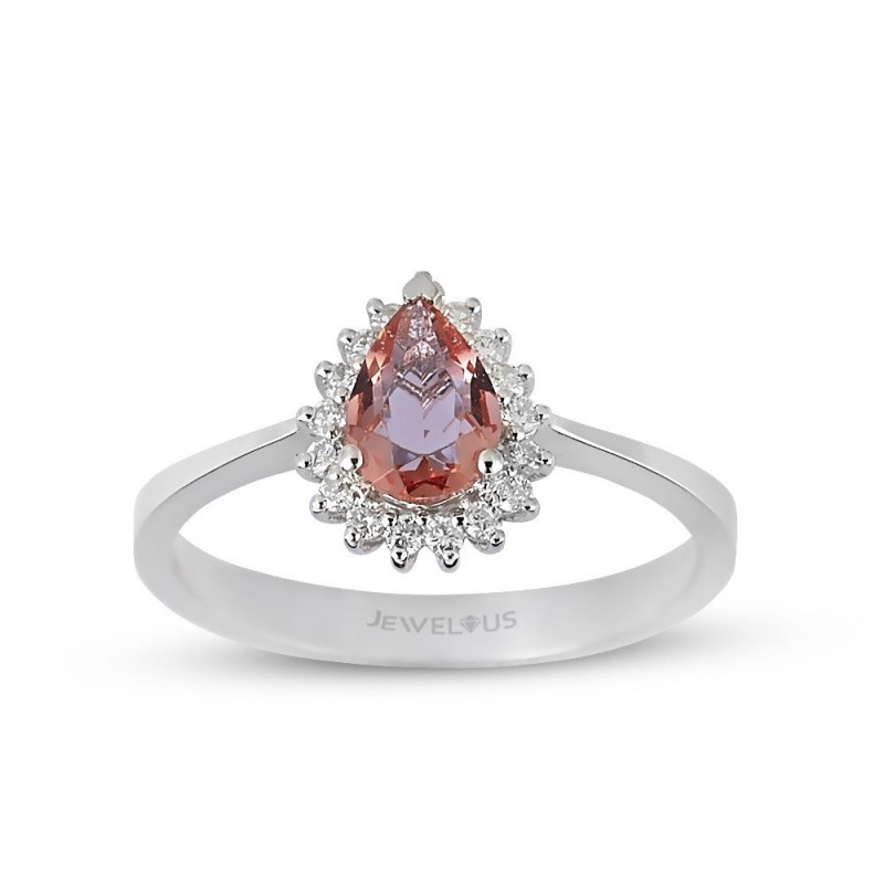 0.84 Karat Sultanite Taşlı Pırlanta Yüzük