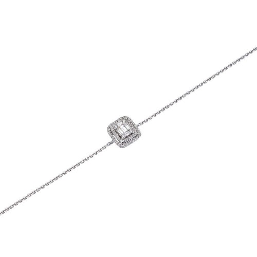 0.48 Karat Baget Pırlanta Bileklik