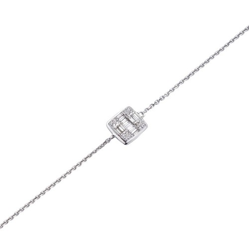 0.36 Karat Baget Pırlanta Bileklik