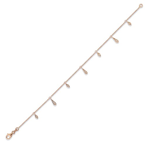 0.14 Karat Pırlanta Minimal Bileklik