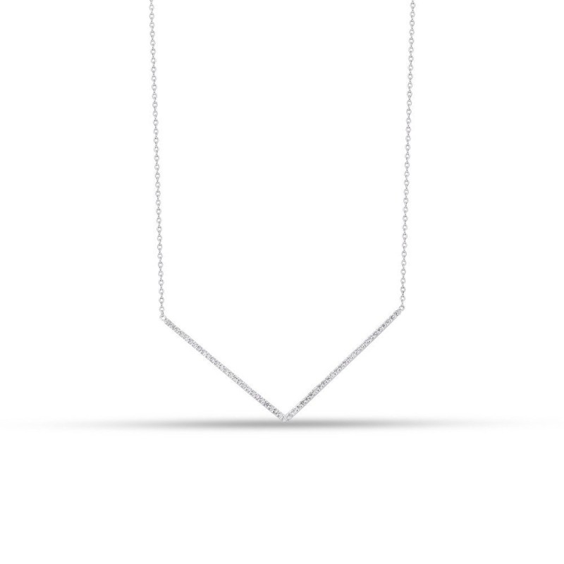 0.19 Karat Pırlanta Minimal Kolye