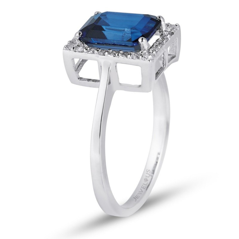 3.19 Karat Safir Taşlı Pırlanta Yüzük
