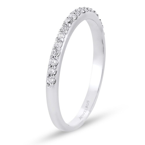 0.23 Karat Pırlanta Yarım Tur Minimal Yüzük