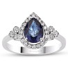 1.94 Karat Safir Taşlı Pırlanta Yüzük