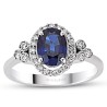 1.93 Karat Safir Taşlı Pırlanta YÜzük