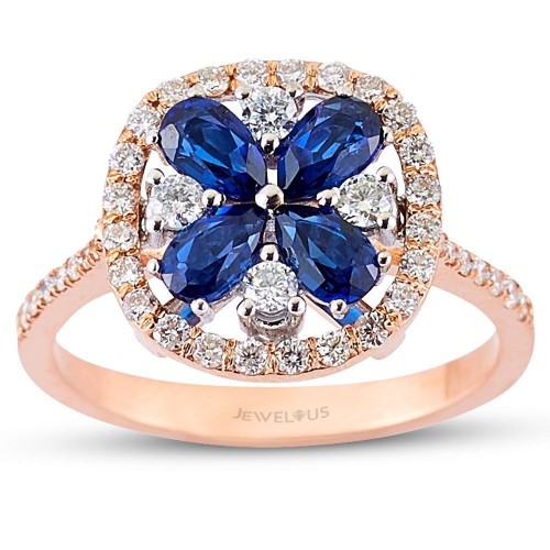 1.69 Karat Safir Taşlı Yüzük