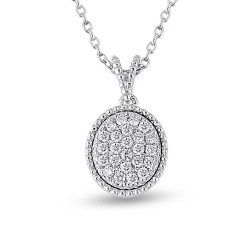 0.19 Karat Pırlanta Minimal Kolye
