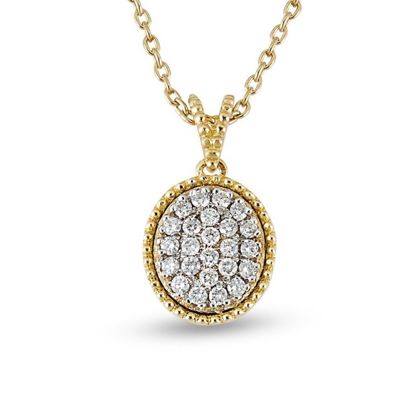 0.19 Karat Pırlanta Minimal Kolye