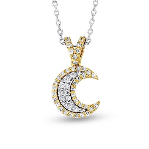 0.20 Karat Pırlanta Minimal Kolye