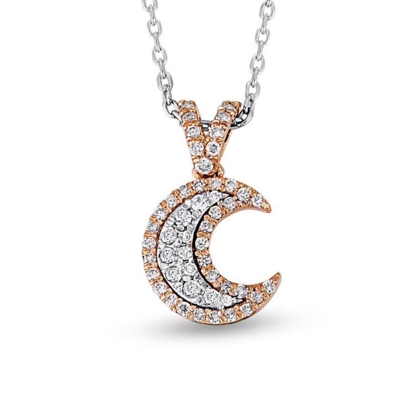 0.20 Karat Pırlanta Minimal Kolye