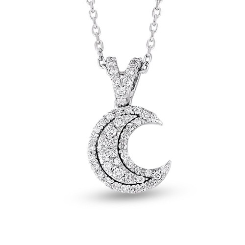 0.20 Karat Pırlanta Minimal Kolye