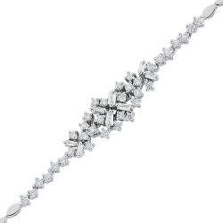 0.97 Karat Baget Pırlanta Bileklik
