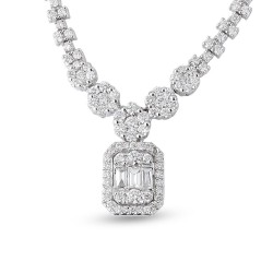 1.19 Karat Baget Pırlanta Gerdanlık