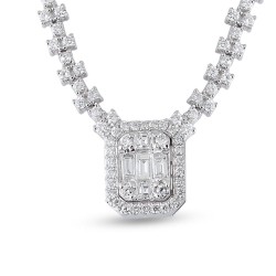 1.10 Karat Baget Pırlanta Gerdanlık