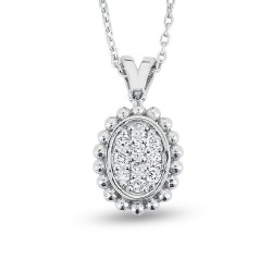 0.17 Karat Pırlanta Minimal Kolye