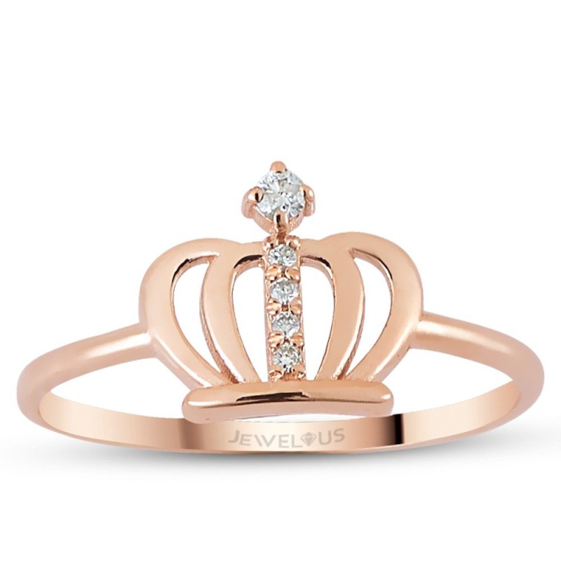 0.05 Karat Pırlanta Minimal Yüzük