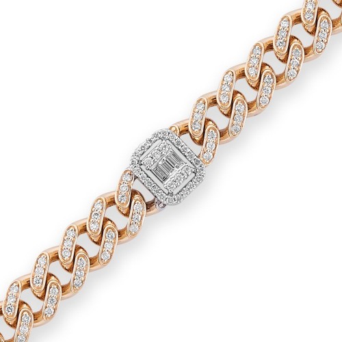1.91 Karat Baget Pırlanta Bileklik