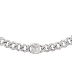 4.03 Karat Baget Pırlanta Gerdanlık