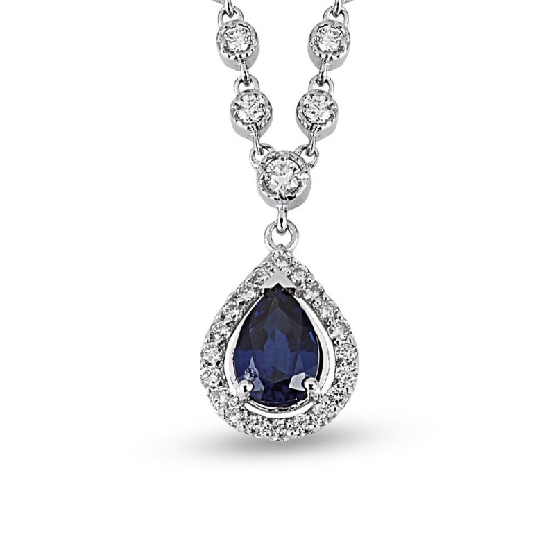 5.66 Karat Safir Taşlı Pırlanta Set