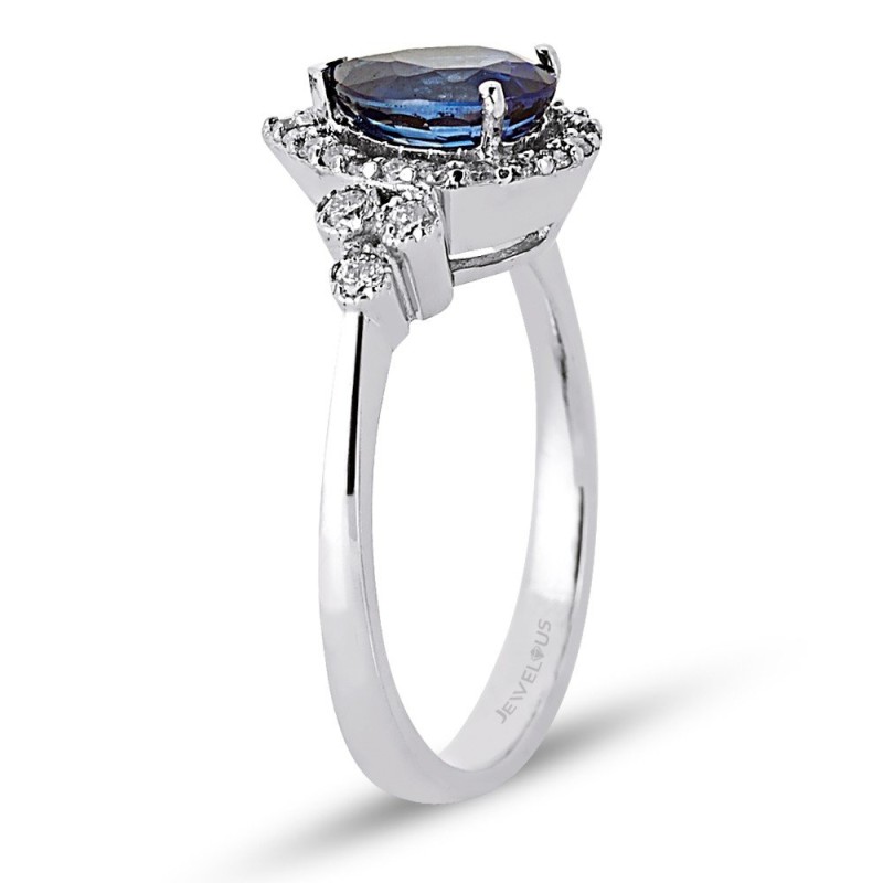 5.66 Karat Safir Taşlı Pırlanta Set